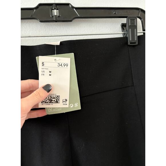 H&M Pants Women's Medium Black Dress Pant Trouser Office Work Skinny NWT - Picture 4 of 9